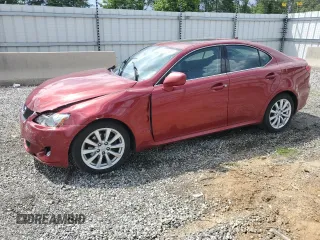 2008 Lexus IS 250 z VIN JTHBK262285074637, wystawiony jako Copart lot #60552695 z przebiegiem 204 632 mil mil oraz Szkoda całkowita • Salvage title. Historia ofert i sprzedaży dostępna na DreamBid. Obrazek 1.