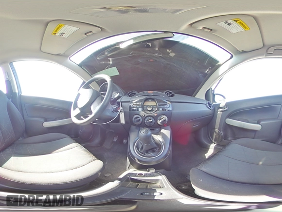 2012 Mazda 2 Sport with VIN JM1DE1KY8C0139339, listed as a Copart auction lot 54540565 with 63,380 mi miles and Salvage Title. Bid and sale history available at carsss.com. Image 15.