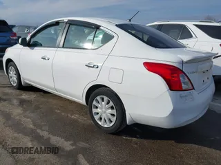 2012 Nissan Versa SV with VIN 3N1CN7AP1CL917560, listed as a IAAI auction lot 41503638 with 155,077 mi miles. Bid and sale history available at carsss.com. Image 3.