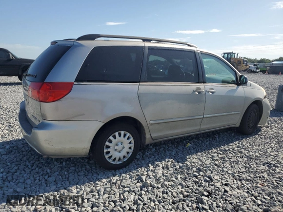 2007 Toyota Sienna CE with VIN 5TDZK23C97S033301, listed as a Copart auction lot 55617625 with 242,491 mi miles and Clean Title. Bid and sale history available at carsss.com. Image 3.