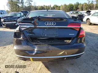 2015 Audi A8 L 3.0T with VIN WAU3GAFD1FN017875, listed as a Copart auction lot 88210815 with 124,720 mi miles and Salvage Title. Bid and sale history available at carsss.com. Image 6.