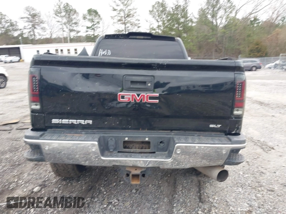 2018 GMC Sierra 2500HD SLT with VIN 1GT12TEY9JF279932, listed as a IAAI auction lot 41583208 with 70,465 mi miles. Bid and sale history available at carsss.com. Image 16.