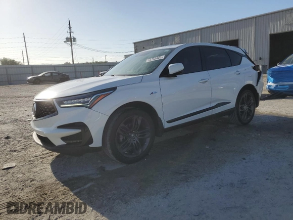 2021 Acura RDX w/A-Spec Package z VIN 5J8TC1H61ML013879, wystawiony jako Copart lot #54783485 z przebiegiem 47 230 mil mil oraz Szkoda całkowita • Salvage title. Historia ofert i sprzedaży dostępna na DreamBid. Obrazek 1.