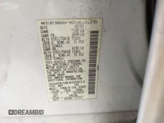 2008 Nissan Armada SE с VIN 5N1AA08CX8N609932, выставлен на аукционе IAAI как лот 42413636 с пробегом 274 898 миль миль и . История ставок и продаж доступна на DreamBid. Изображение 9.