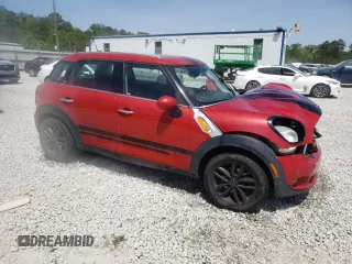 2015 MINI Countryman with VIN WMWZB3C56FWR44186, listed as a Copart auction lot 53636785 with 115,472 mi miles and Salvage Title. Bid and sale history available at DreamBid. Image 4.