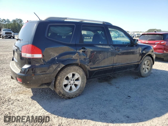 2009 Kia Borrego LX with VIN KNDJH741295020453, listed as a Copart auction lot 43809965 with 188,077 mi miles and Salvage Title. Bid and sale history available at DreamBid. Image 3.