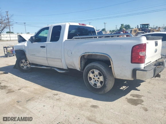 2007 Chevrolet Silverado 1500 Work Truck with VIN 2GCEC19C571681805, listed as a Copart auction lot 58482124 with 0 mi miles and Salvage Title. Bid and sale history available at carsss.com. Image 2.