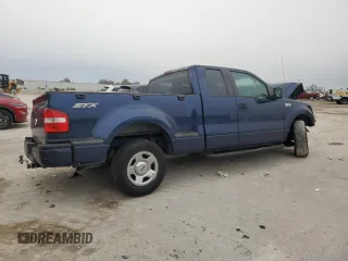 2007 Ford F-150 STX with VIN 1FTRX02W07KC22346, listed as a Copart auction lot 42942555 with 253,980 mi miles and Salvage Title. Bid and sale history available at carsss.com. Image 3.