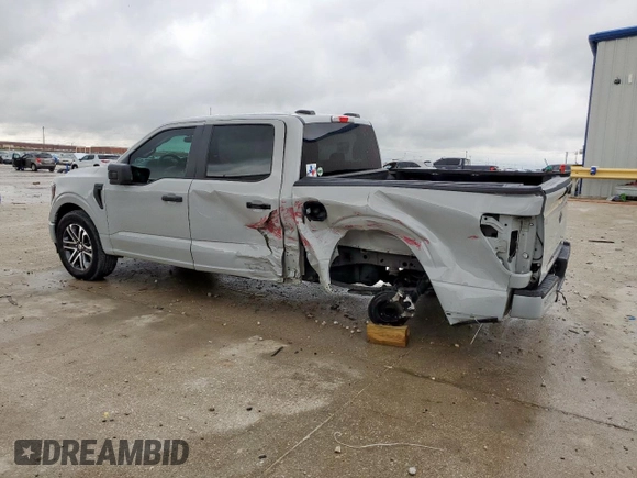2023 Ford F-150 XL with VIN 1FTEW1CP8PKD11810, listed as a Copart auction lot 60453315 with 83,312 mi miles and Salvage title. Bid and sale history available at DreamBid. Image 2.