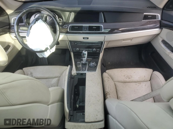 2012 BMW 5 Series GT 535i Gran Turismo xDrive with VIN WBASP2C57CC338700, listed as a Copart auction lot 88723705 with Not Provided miles and Salvage Title. Bid and sale history available at DreamBid. Image 8.