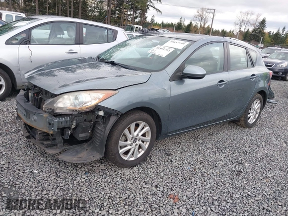 2013 Mazda 3 i Touring with VIN JM1BL1LP4D1728290, listed as a IAAI auction lot 40857960 with 136,248 mi miles and . Bid and sale history available at carsss.com. Image 18.