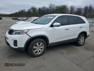 2014 Kia Sorento LX with VIN 5XYKT3A66EG543360, listed as a Copart auction lot 53650595 with 133,330 mi miles and Salvage Title. Bid and sale history available at carsss.com. Image 1.