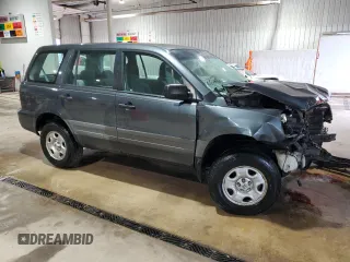 2005 Honda Pilot LX z VIN 2HKYF18175H556546, wystawiony jako Copart lot #56943435 z przebiegiem 163 377 mil mil oraz Szkoda całkowita • Salvage title. Historia ofert i sprzedaży dostępna na DreamBid. Obrazek 4.