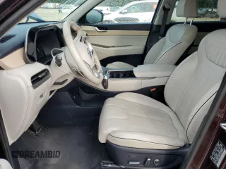 2024 Hyundai Palisade Limited z VIN KM8R5DGEXRU720618, wystawiony jako Copart lot #59579425 z przebiegiem 44 072 mil mil oraz Czysty tytuł • Clean title. Historia ofert i sprzedaży dostępna na DreamBid. Obrazek 7.