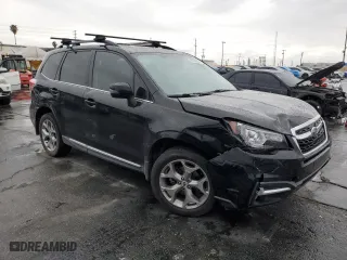 2018 Subaru Forester Touring with VIN JF2SJAWC7JH448527, listed as a Copart auction lot 49132285 with 107,565 mi miles and Salvage Title. Bid and sale history available at carsss.com. Image 4.