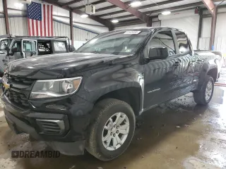 2021 Chevrolet Colorado 2WD LT with VIN 1GCHSCEA3M1232866, listed as a Copart auction lot 61605955 with 116,800 mi miles and Salvage title. Bid and sale history available at DreamBid. Image 1.