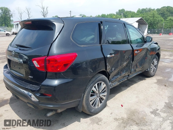 2018 Nissan Pathfinder SL with VIN 5N1DR2MM9JC638579, listed as a IAAI auction lot 42540945 with 73,559 mi miles and . Bid and sale history available at DreamBid. Image 4.