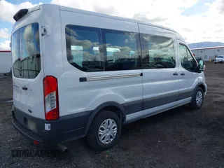 2023 Ford Transit Passenger XL with VIN 1FBAX2C82PKB28840, listed as a IAAI auction lot 41734942 with 20,504 mi miles and . Bid and sale history available at DreamBid. Image 4.