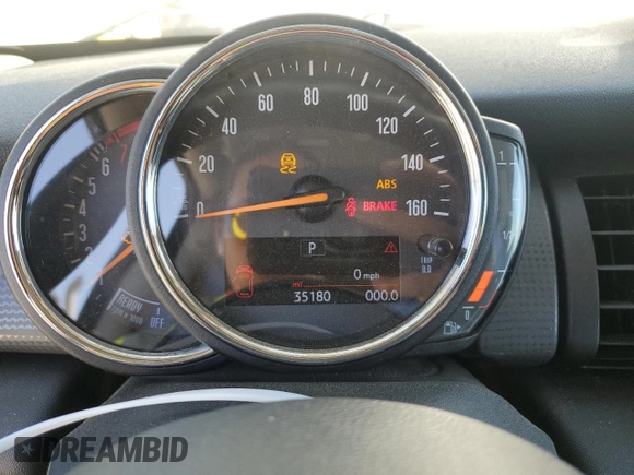 2020 MINI Hardtop Cooper with VIN WMWXR3C02L2M26554, listed as a Copart auction lot 64797225 with 35,180 mi miles and Salvage title. Bid and sale history available at DreamBid. Image 9.