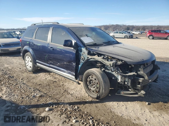 2019 Dodge Journey SE with VIN 3C4PDCBB3KT770900, listed as a Copart auction lot 42358415 with 44,438 mi miles and Salvage Title. Bid and sale history available at DreamBid. Image 4.