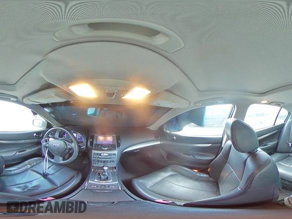2015 Infiniti Q40 with VIN JN1CV6AR1FM521201, listed as a Copart auction lot 50913775 with 93,468 mi miles and Salvage Title. Bid and sale history available at DreamBid. Image 14.