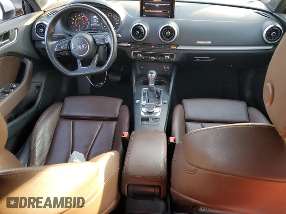 2018 Audi A3 Sedan Premium with VIN WAUAUGFF6J1042212, listed as a Copart auction lot 80358753 with 64,712 mi miles. Bid and sale history available at carsss.com. Image 8.