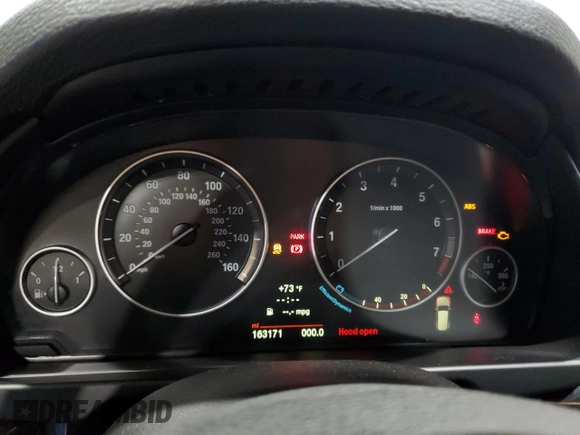 2014 BMW X5 xDrive35i z VIN 5UXKR0C5XE0K43083, wystawiony jako Copart lot #59182445 z przebiegiem 163 171 mil mil oraz Szkoda całkowita • Salvage title. Historia ofert i sprzedaży dostępna na DreamBid. Obrazek 9.