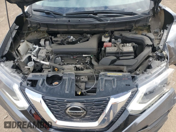 2020 Nissan Rogue S with VIN 5N1AT2MV9LC742974, listed as a Copart auction lot 55059795 with 61,218 mi miles and Clean Title. Bid and sale history available at DreamBid. Image 12.