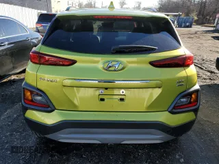 2020 Hyundai Kona Limited with VIN KM8K3CA5XLU486384, listed as a Copart auction lot 42422243 with 9,048 mi miles. Bid and sale history available at carsss.com. Image 6.