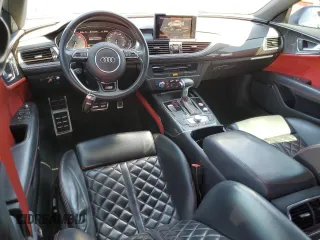 2015 Audi S7 z VIN WAUW2AFCXFN032765, wystawiony jako Copart lot #56916125 z przebiegiem 91 610 mil mil oraz Szkody całkowita. Historia ofert i sprzedaży dostępna na DreamBid. Obrazek 8.