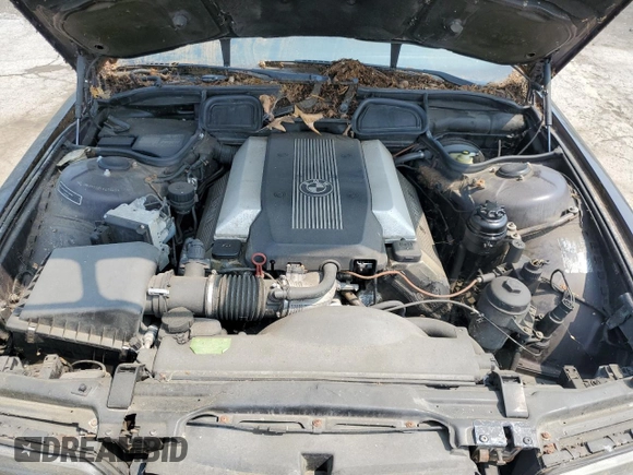 1995 BMW 7 Series 740i with VIN WBAGF6325SDH05563, listed as a Copart auction lot 60356245 with 153,155 mi miles and Clean title. Bid and sale history available at DreamBid. Image 11.