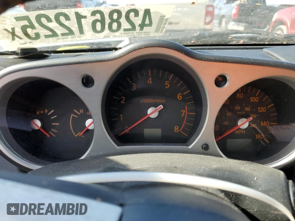 2004 Nissan 350Z Touring with VIN JN1AZ34E04T060451, listed as a Copart auction lot 42861225 with 0 mi miles and Clean Title. Bid and sale history available at carsss.com. Image 9.