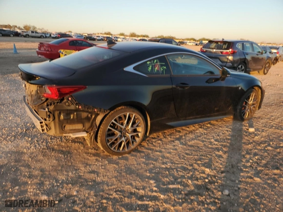 2017 Lexus RC with VIN JTHHE5BC9H5016879, listed as a Copart auction lot 83833984 with 80,569 mi miles and Salvage Title. Bid and sale history available at carsss.com. Image 3.