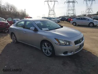 2012 Nissan Maxima 3.5 S with VIN 1N4AA5AP6CC862447, listed as a IAAI auction lot 41705199 with 87,635 mi miles. Bid and sale history available at carsss.com. Image 1.