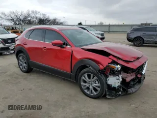 2024 Mazda CX-30 2.5 S Premium Package with VIN 3MVDMBDM8RM668801, listed as a Copart auction lot 43975105 with 12,349 mi miles and Salvage Title. Bid and sale history available at carsss.com. Image 4.