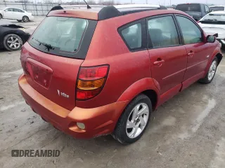 2005 Pontiac Vibe with VIN 5Y2SL63855Z463159, listed as a Copart auction lot 71489253 with 158,836 mi miles and Non Repairable. Bid and sale history available at carsss.com. Image 3.