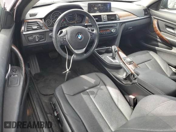 2014 BMW 4 Series 428i with VIN WBA3N7C55EF719986, listed as a Copart auction lot 56692685 with 74,377 mi miles and Salvage title. Bid and sale history available at DreamBid. Image 8.