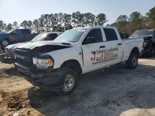 2019 Ram 2500 Tradesman with VIN 3C6UR5CL6KG707068, listed as a Copart auction lot 41987025 with 98,529 mi miles and Salvage Title. Bid and sale history available at carsss.com. Image 1.