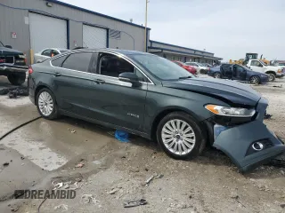 2015 Ford Fusion SE Hybrid with VIN 3FA6P0LU0FR243391, listed as a Copart auction lot 49544025 with Not Provided miles and Salvage Title. Bid and sale history available at DreamBid. Image 4.