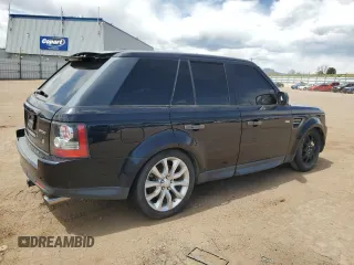 2010 Land Rover Range Rover Sport HSE LUX with VIN SALSK2D41AA229707, listed as a Copart auction lot 54154085 with 127,093 mi miles and Clean Title. Bid and sale history available at carsss.com. Image 3.