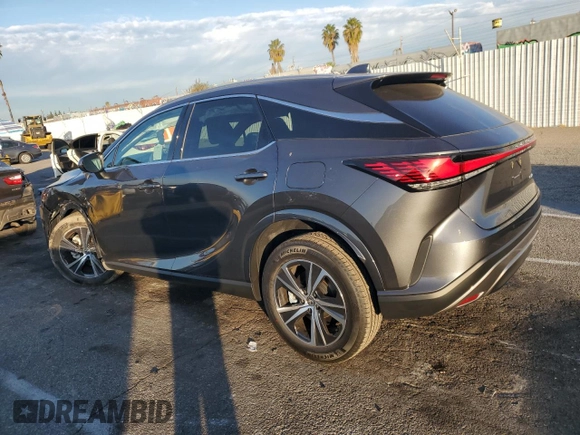 2025 Lexus RX 350 with VIN 2T2BAMBA0SC052350, listed as a Copart auction lot 84673124 with 528 mi miles and Salvage title. Bid and sale history available at DreamBid. Image 2.