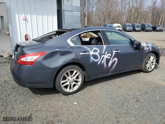 2009 Nissan Maxima 3.5 SV w/Sport Pkg with VIN 1N4AA51E89C835161, listed as a Copart auction lot 52003135 with 155,100 mi miles and Salvage Title. Bid and sale history available at carsss.com. Image 3.