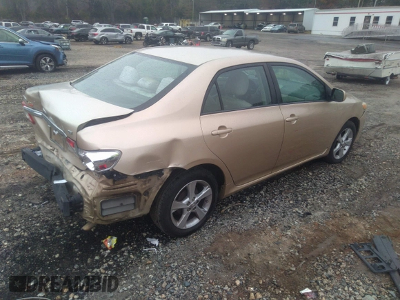 2011 Toyota Corolla L with VIN 2T1BU4EE3BC649924, listed as a IAAI auction lot 41051077 with 223,379 mi miles. Bid and sale history available at carsss.com. Image 4.