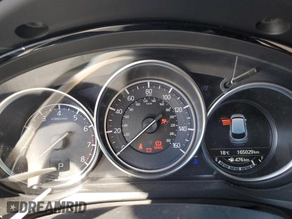 2017 Mazda CX-9 Grand Touring with VIN JM3TCBDY1H0136253, listed as a Copart auction lot 78198694 with 165,029 mi miles and Salvage Title. Bid and sale history available at carsss.com. Image 9.