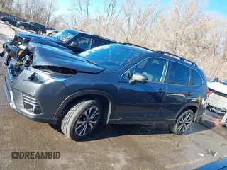 2024 Subaru Forester Limited with VIN JF2SKAKC9RH515899, listed as a IAAI auction lot 41058849 with 8,348 mi miles and . Bid and sale history available at DreamBid. Image 14.