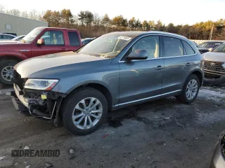 2013 Audi Q5 Premium with VIN WA1CFAFP9DA031506, listed as a Copart auction lot 42176665 with 98,951 mi miles and Salvage Title. Bid and sale history available at carsss.com. Image 1.