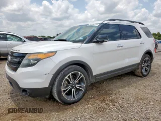 2013 Ford Explorer Sport with VIN 1FM5K8GT0DGC05518, listed as a Copart auction lot 57356135 with 235,279 mi miles and Salvage title. Bid and sale history available at DreamBid. Image 1.
