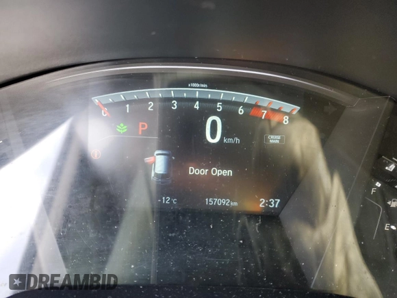 2017 Honda CR-V LX with VIN 2HKRW1H30HH000511, listed as a Copart auction lot 43133895 with 157,092 mi miles and Clean Title. Bid and sale history available at carsss.com. Image 9.