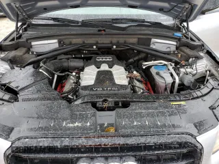 2017 Audi SQ5 Prestige with VIN WA1VCAFP2HA008642, listed as a Copart auction lot 74329584 with 0 mi miles and Salvage Title. Bid and sale history available at carsss.com. Image 11.
