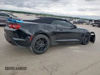2019 Chevrolet Camaro 1LT with VIN 1G1FB3DS3K0132005, listed as a Copart auction lot 58252525 with 96,201 mi miles and Salvage title. Bid and sale history available at DreamBid. Image 3.